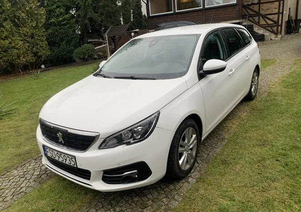 peugeot Peugeot 308 cena 38900 przebieg: 145000, rok produkcji 2018 z Drezdenko